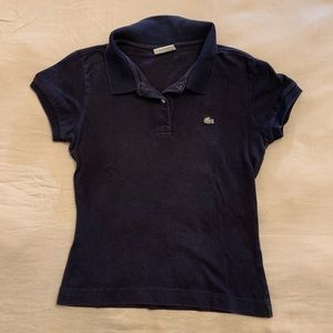 Lacoste blue polo shirt